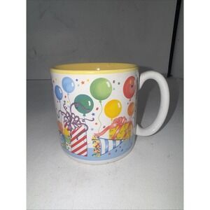 Vintage "Flowers, Inc. Balloons" Party Balloons‎ Coffee Mug 12 oz #671200